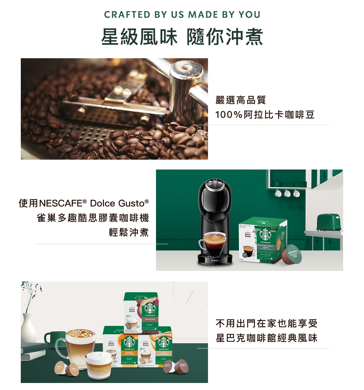 星巴克 太妃核果風味拿鐵 + 焦糖瑪奇朵咖啡膠囊 48顆 適用NESCAFE Dolce Gusto機器