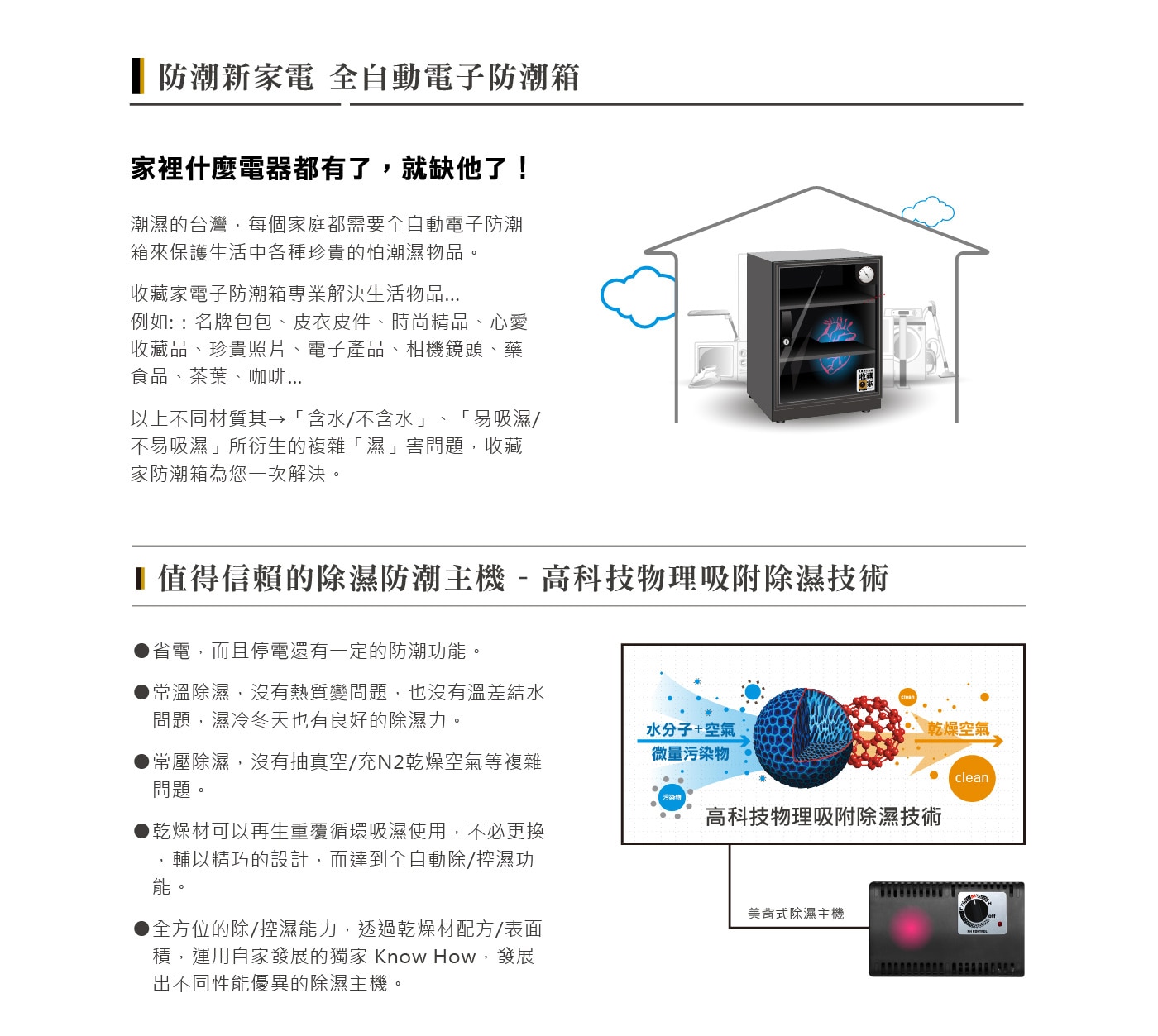 收藏家 電子防潮箱 77 公升 CT-85