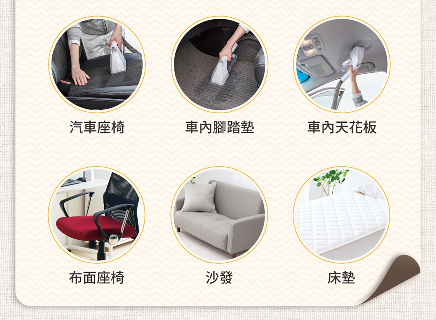 IRIS OHYAMA 織物清潔機 RNS-300汽車座椅,車內腳踏墊,車內天花板,布面座椅,沙發,床墊