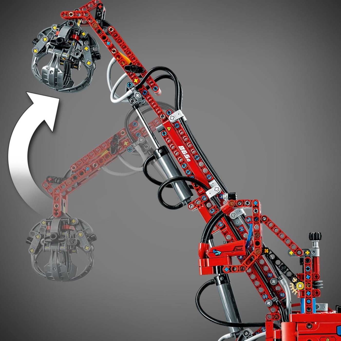 LEGO 科技系列 物料搬運機，在玩家們拼砌過程中，可幫助他們增進操作能力、培養自信，可結合其他正版樂高盒組享受更多樂趣。