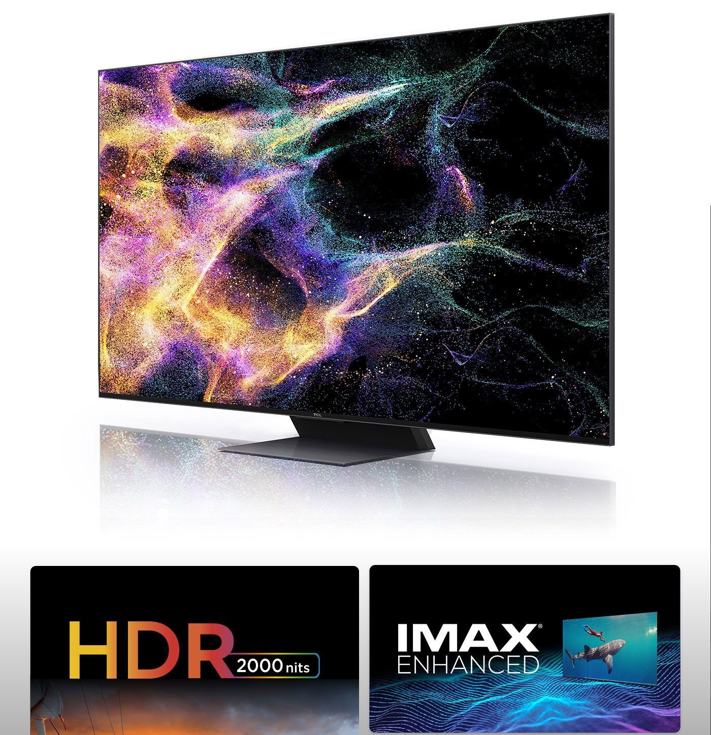 TCL 85吋 4K Mini LED QLED Google TV 量子智能連網液晶顯示器 85C845光影加倍閃耀影戲驚豔無法低調