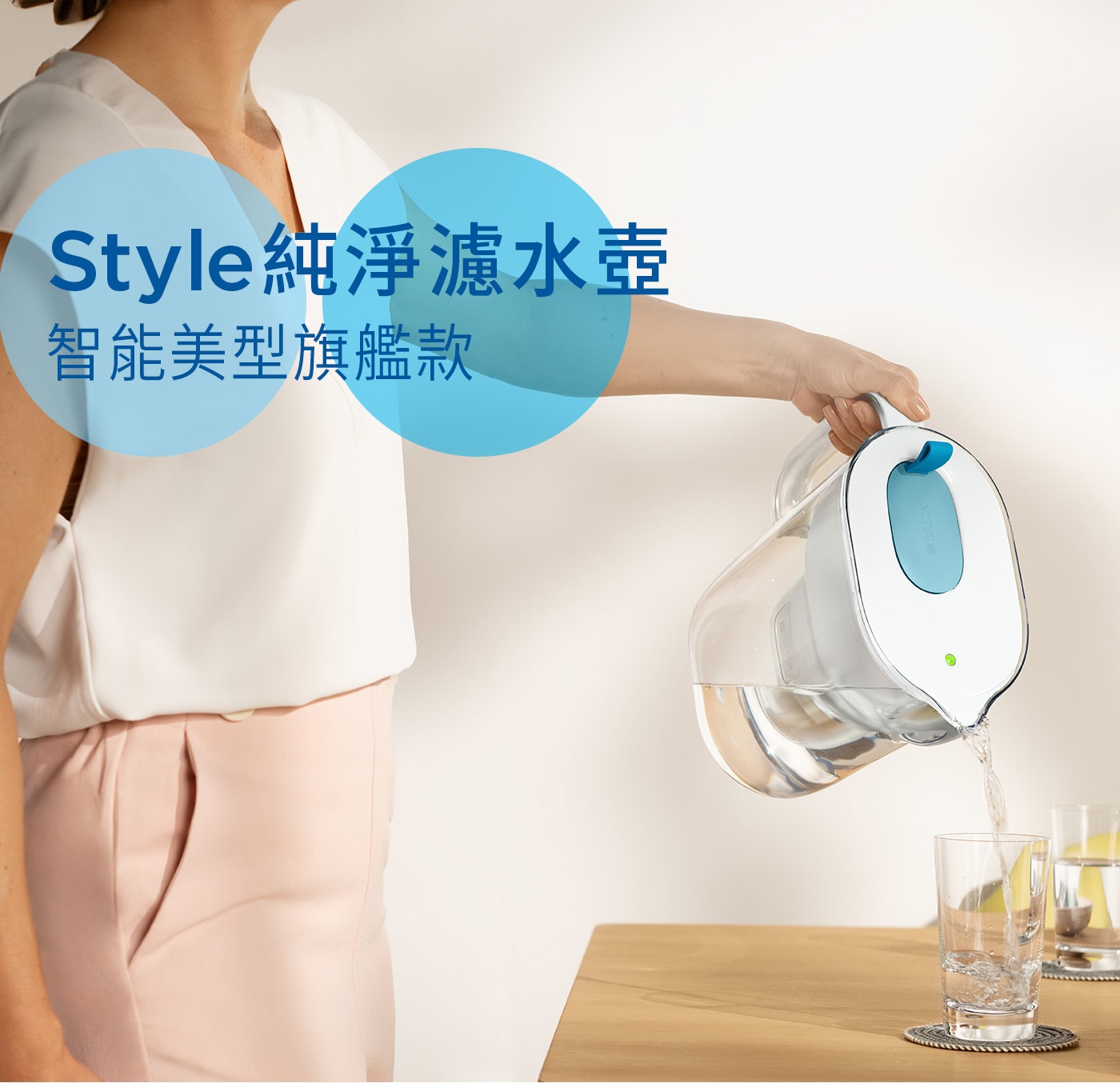 Brita Style 純淨濾水壺 3.6公升 附6入 Maxtra Pro 濾芯