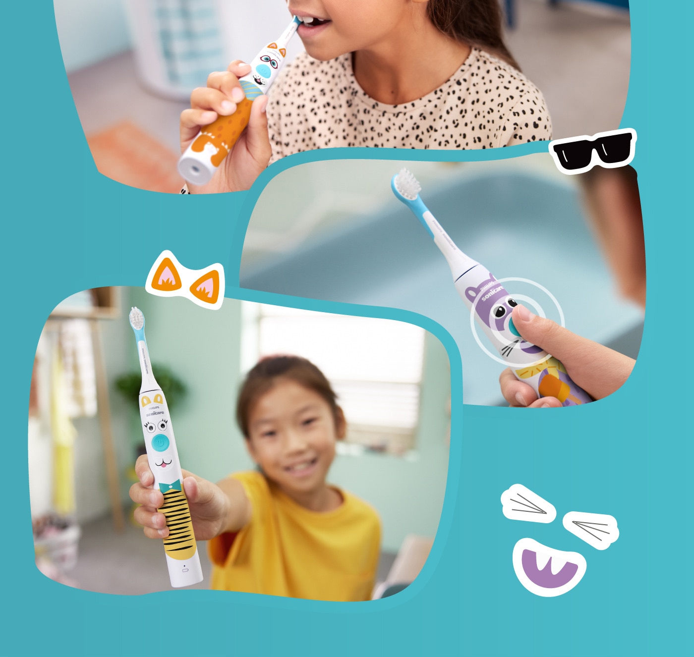 飛利浦 Sonicare 兒童充電式音波電動牙刷組 HX3603/03，互動刷牙遊戲APP，建立正確刷牙習慣，並讓孩子愛上刷牙專為兒童設計的超軟刷毛，兩段潔牙力道模式，皆溫和且有效清潔。