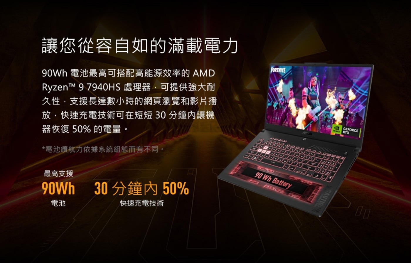 ASUS TUF Gaming A17 17.3吋電競筆電 御鐵灰 FA707NU-0052B7535HS