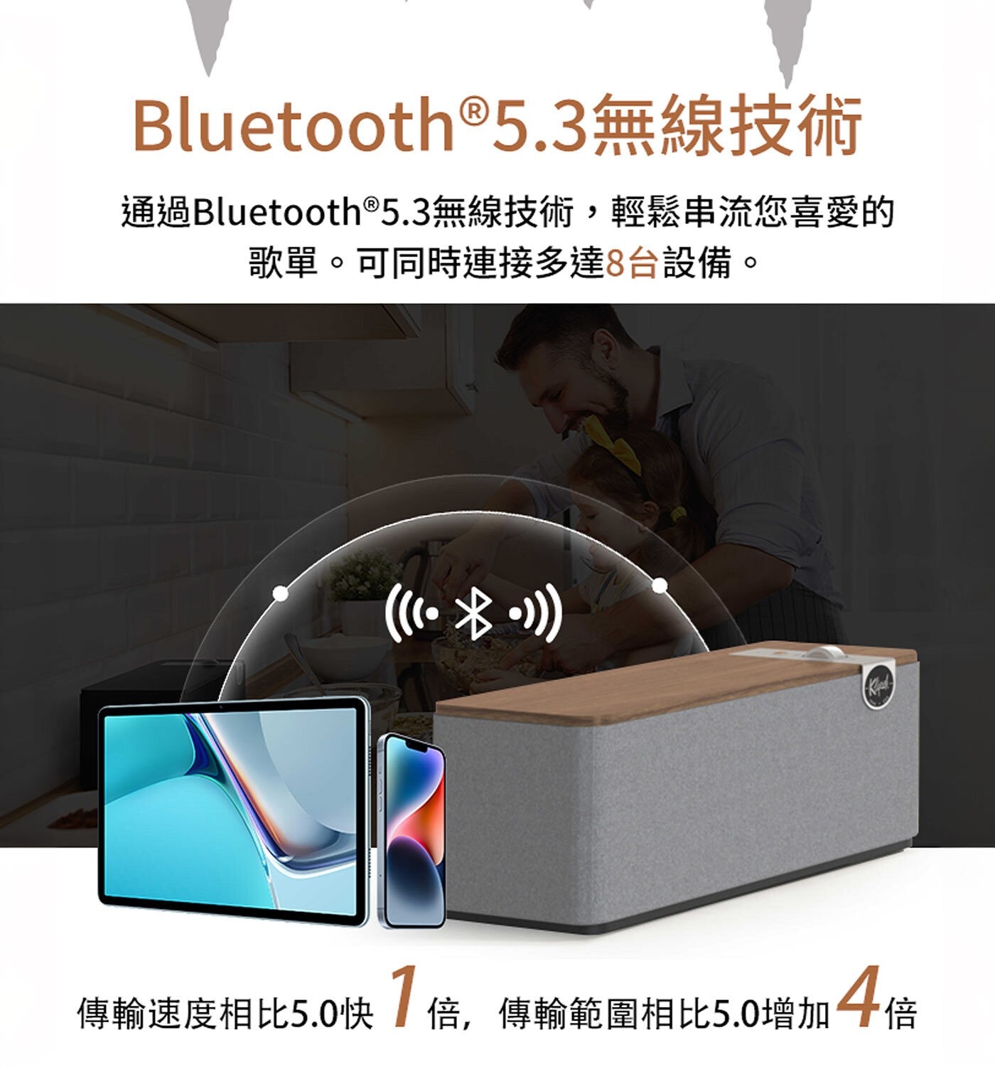 Klipsch The One Plus 藍牙喇叭