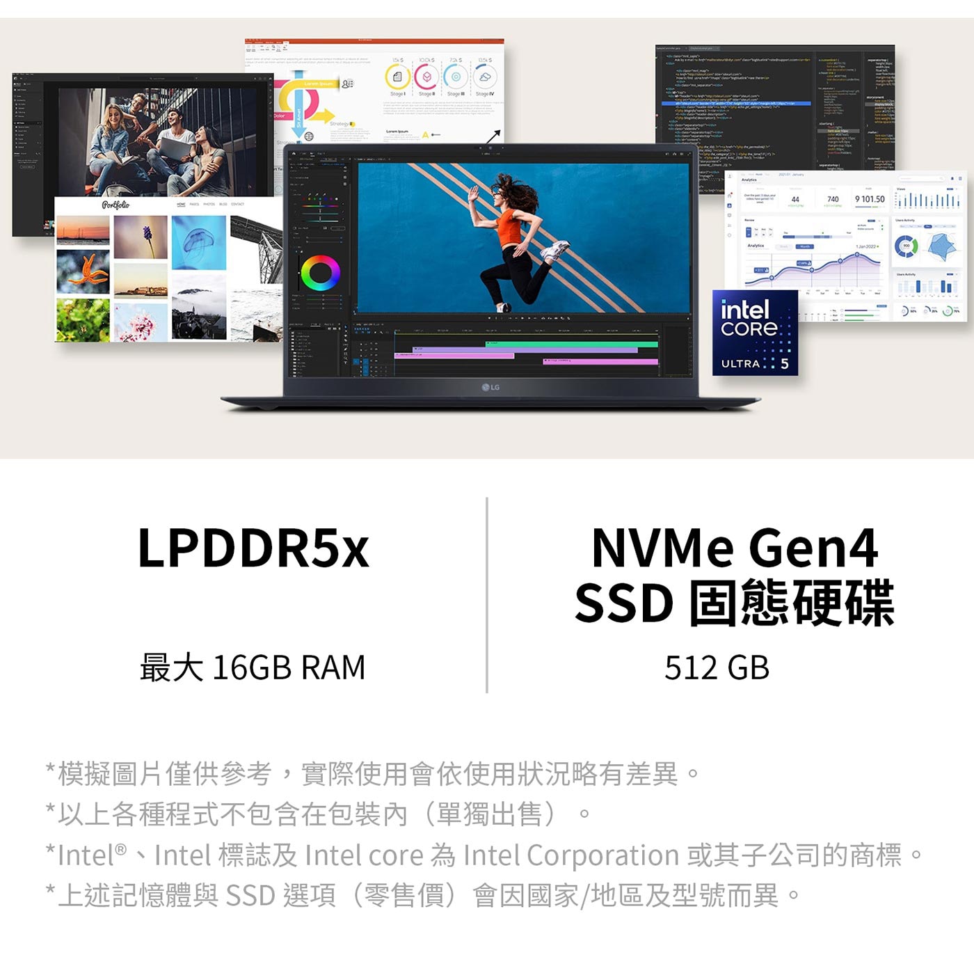 LG gram 15.6 inch SuperSlim OLED 極致輕薄 AI 筆電 SuperSlim 15Z90ST-G.AA55C2