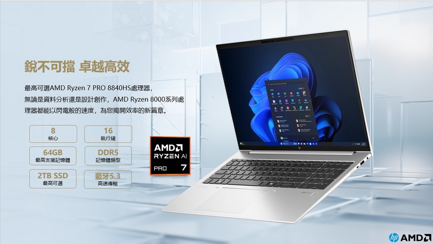 HP 16 吋筆記型電腦 865 G11 A92QMPT