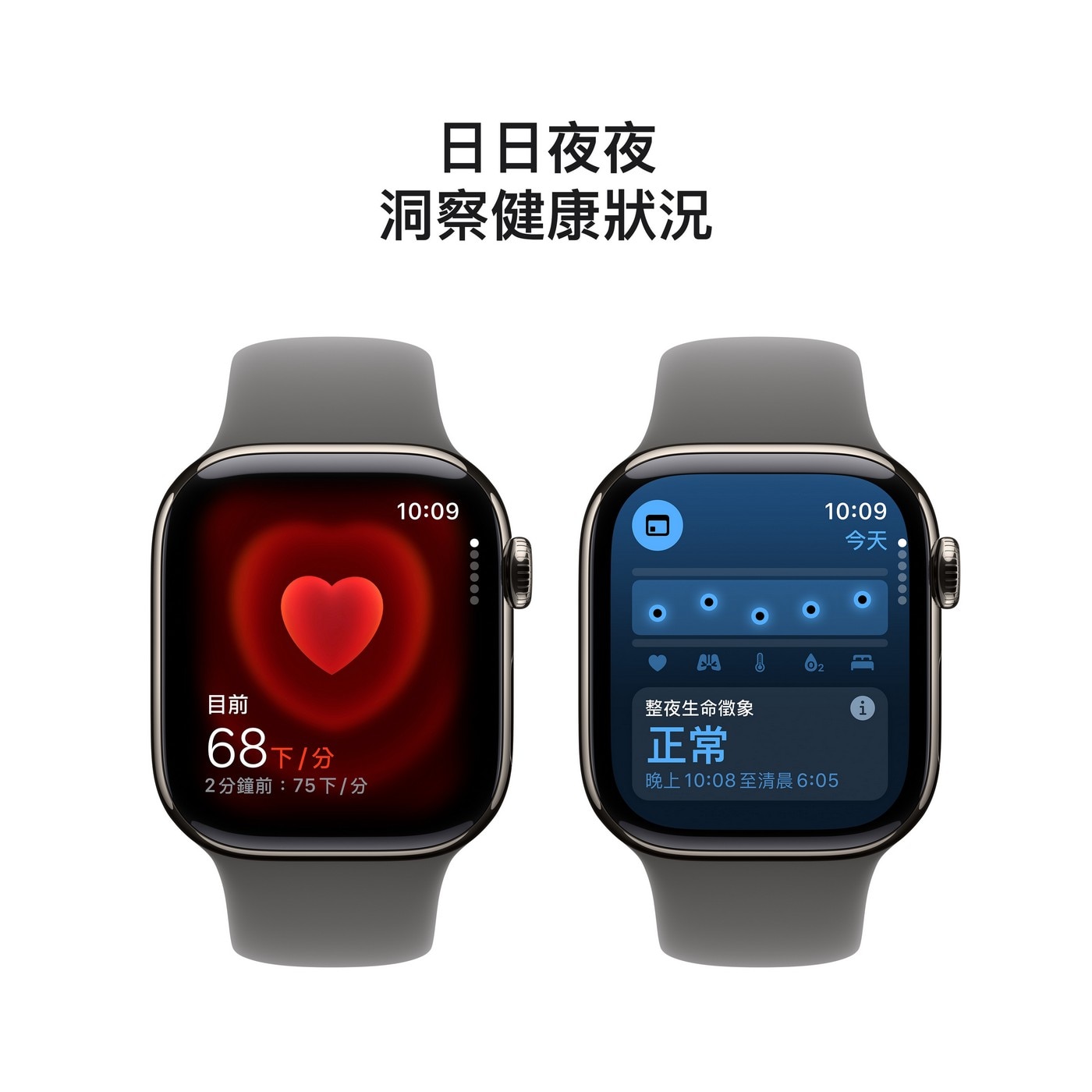 Apple Watch Series 10 LTE 42公釐 原色鈦金屬錶殼 附灰石色運動型錶帶 S/M