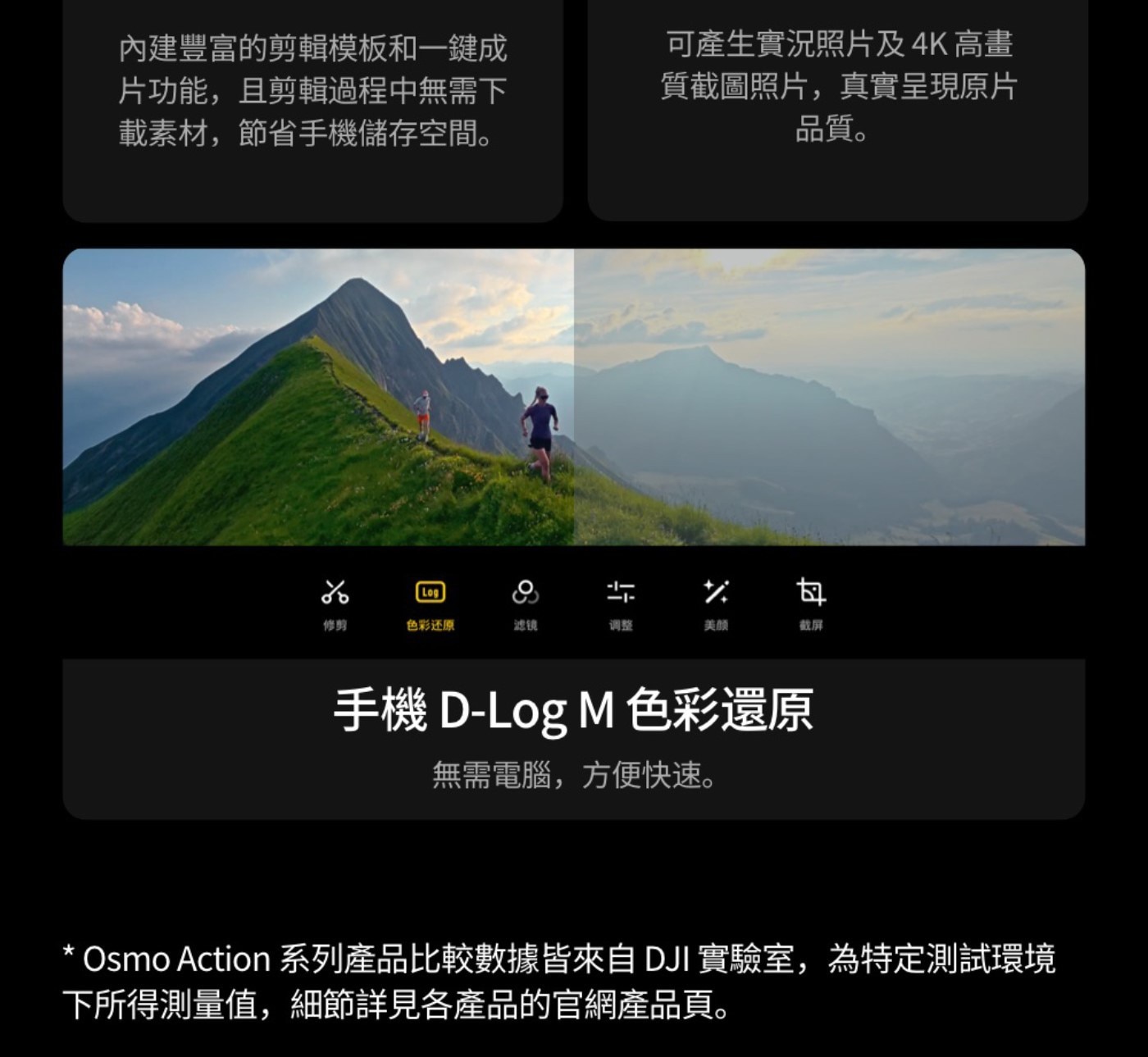 DJI OSMAO ACTION 5 PRO 戶外旅行運動相機套裝含雙電池/延長桿等配件