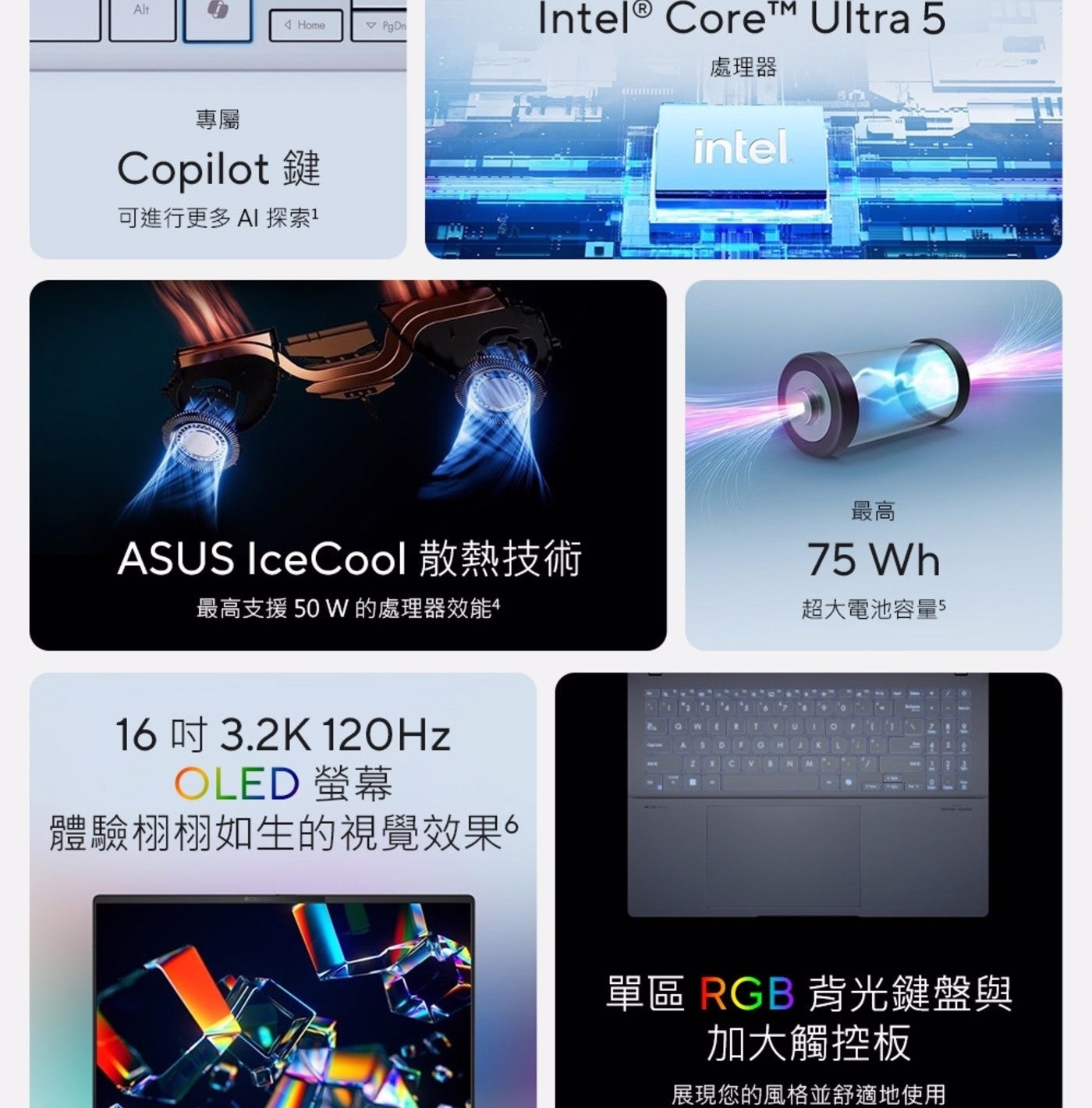 ASUS 16 吋 AI 筆記型電腦 S5606MA-0118B125H 