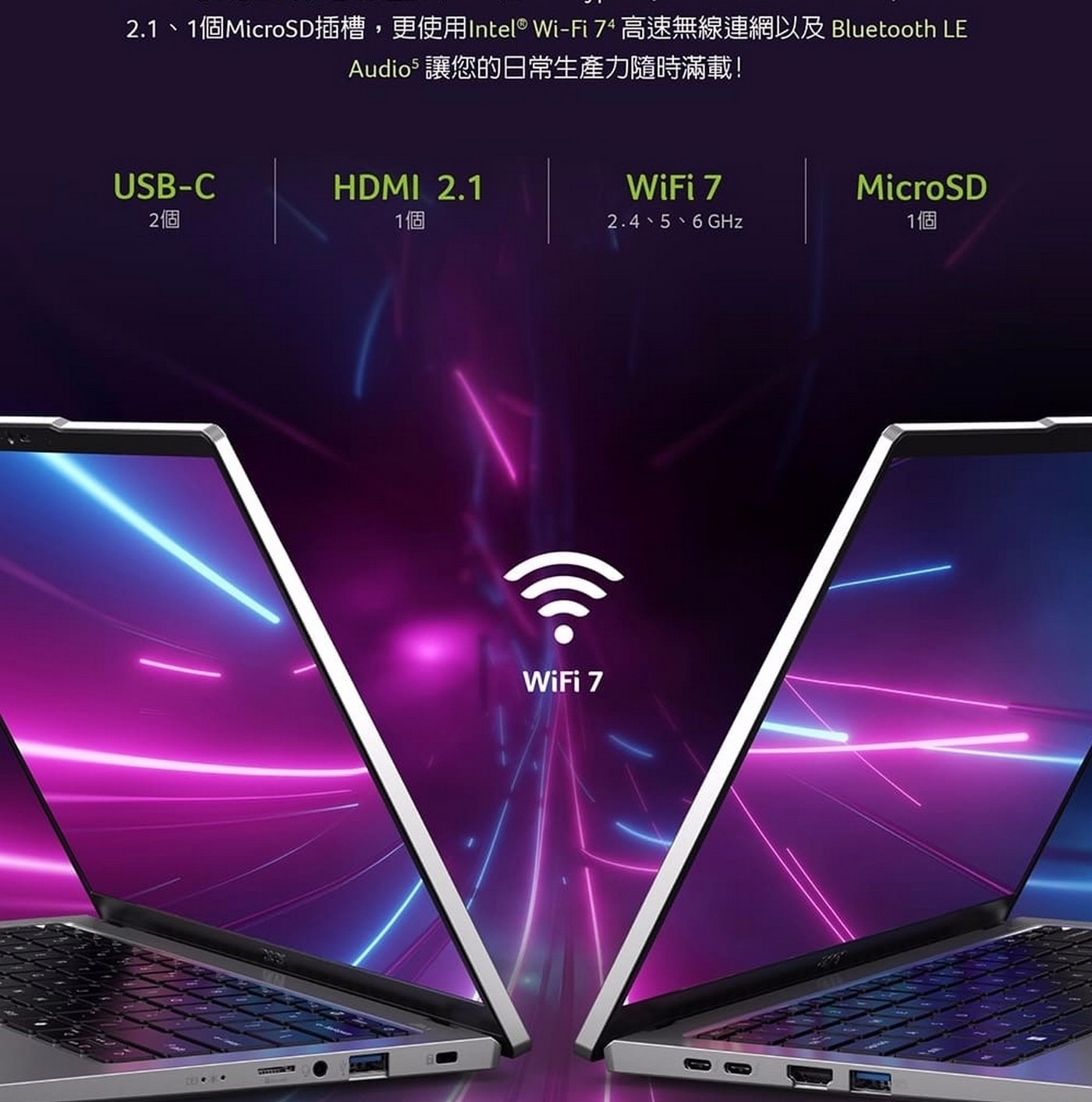 Acer Swift Go 14吋 AI 筆記型電腦 SFG14-73-790E，處理器：Intel Core Ultra 7 processor 155H；記憶體：32GB LPDDR5X(Onboard)；硬碟：512GB PCIe Gen4 SSD；顯示晶片：Intel ARC Graphics；作業系統：Windows 11 Home。