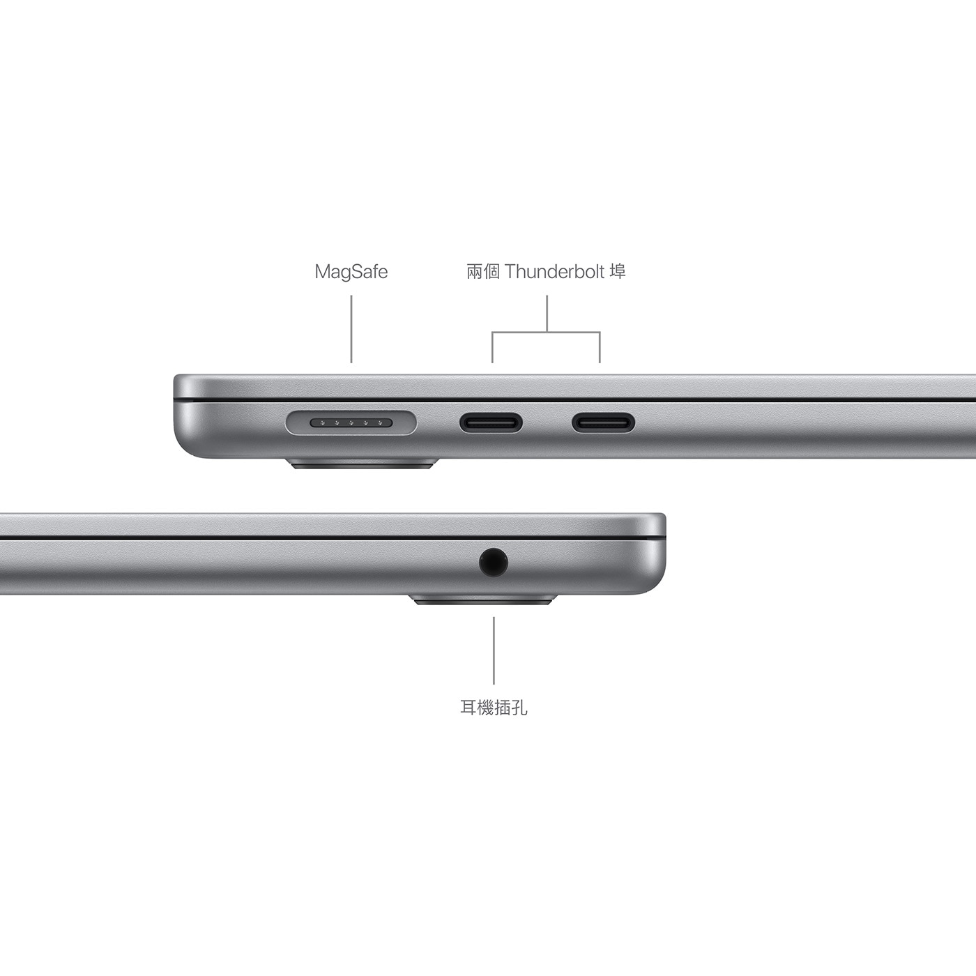 Apple MacBook Air 13吋 搭配 M3 晶片 8 核心 CPU 8 核心 GPU 16GB 記憶體 256GB SSD