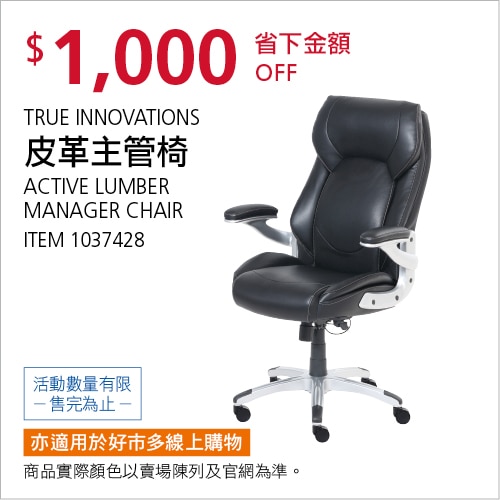 True Innovations 皮革主管椅