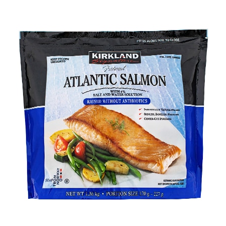 冷凍鮭魚排 1.36公斤