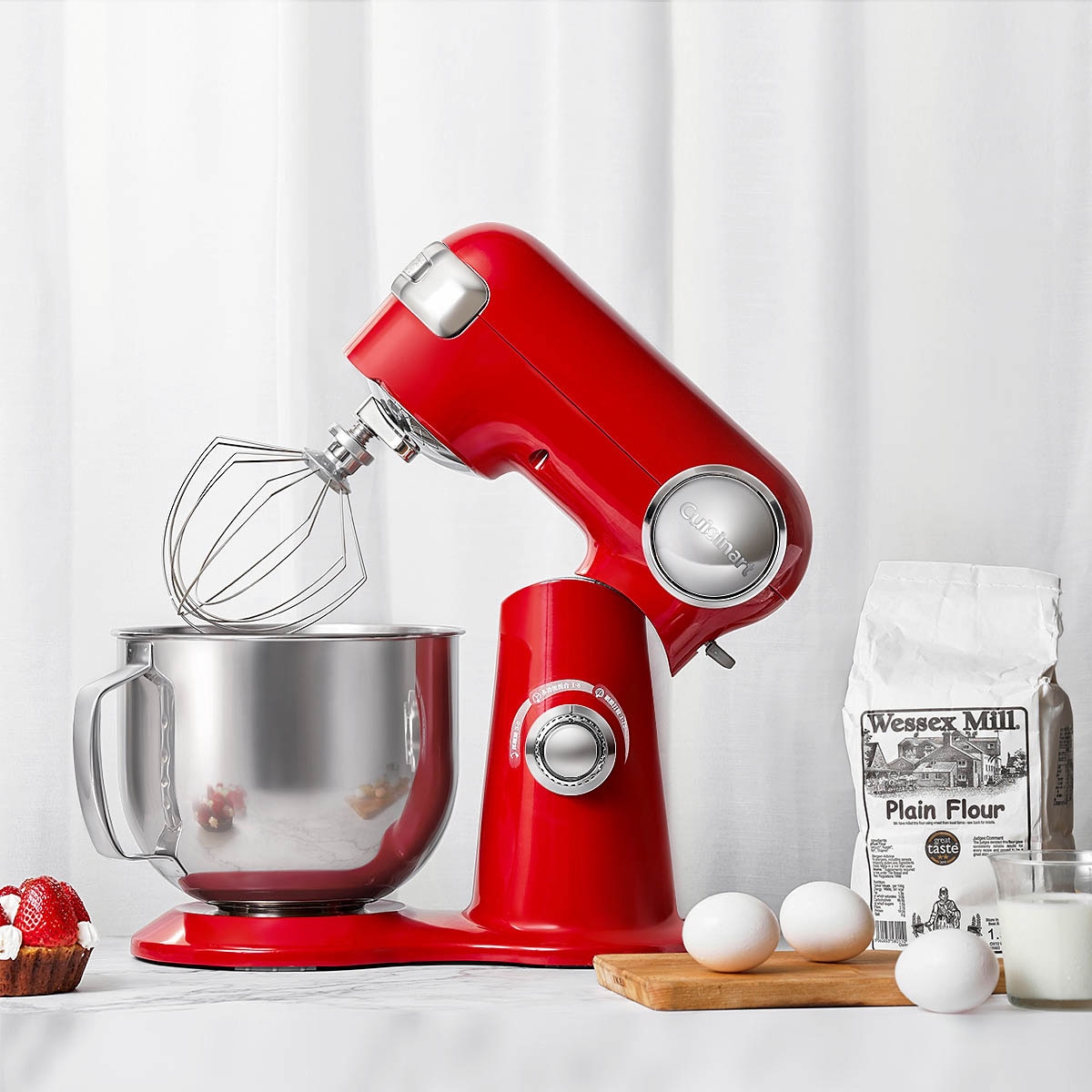 Cuisinart 美膳雅 烘焙電器 專業大師級攪拌機，喚醒你的烘焙潛能，在家盡情享受沉浸式烘焙體驗。