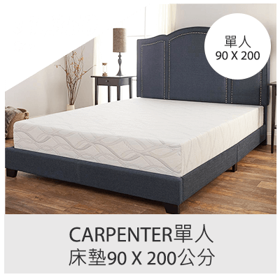 CARPENTER 單人床墊 90 X 200公分
