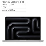 Apple MacBook Pro 16吋 搭配 M3 Max 晶片 14 核心 CPU 30 核心 GPU 1TB SSD 銀色
