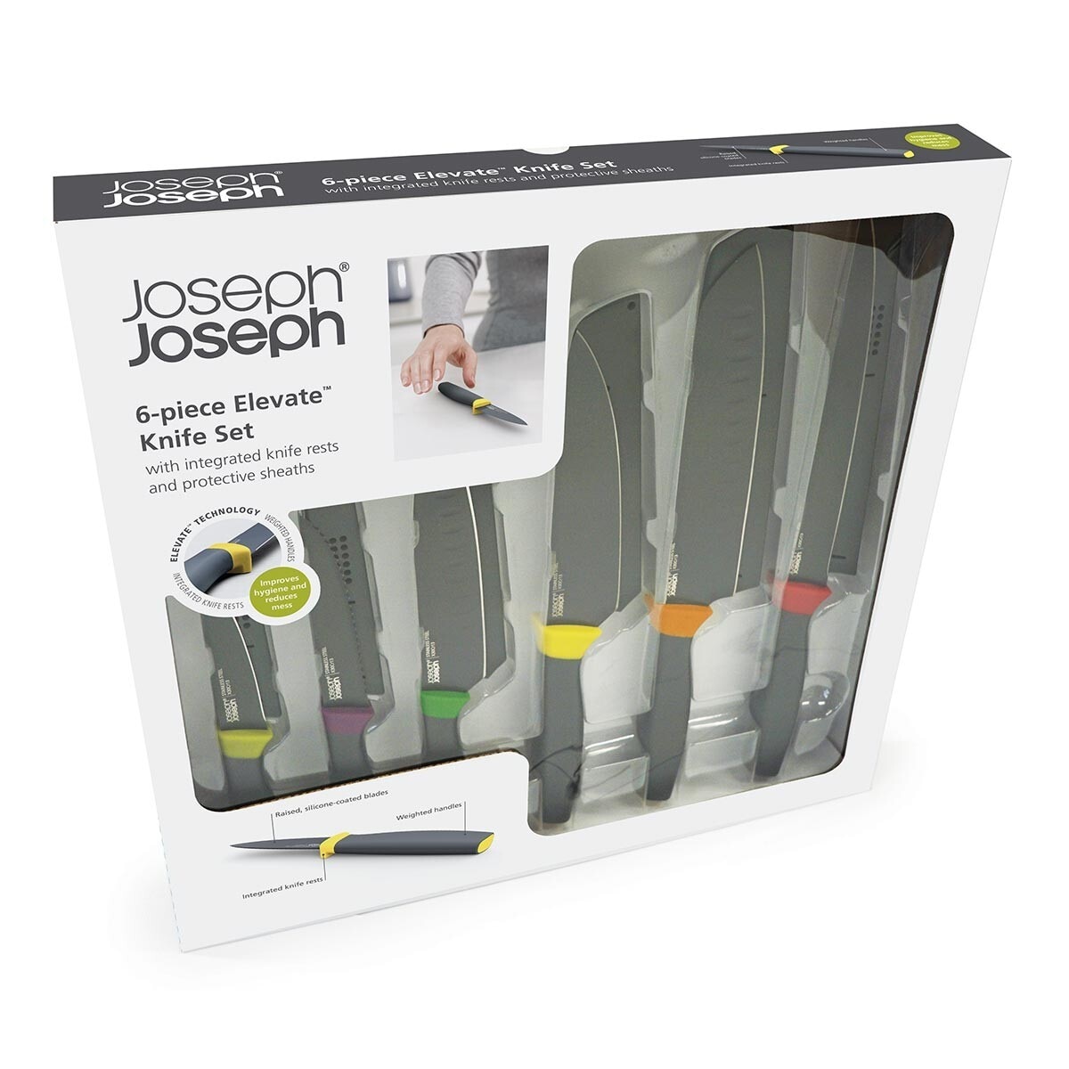 Joseph Joseph 不沾桌刀具 6件組