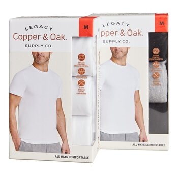 Copper &amp; Oak 男圓領短袖上衣三件組