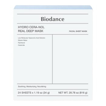 Biodance 多重保濕鎮靜實感深層全效面膜 24入 Biodance 多重保濕鎮靜實感深層全效面膜 24入