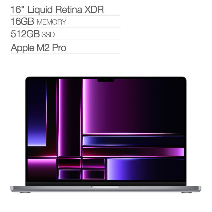 Apple MacBook Pro 16吋配備M2 Pro 晶片12 核心CPU 19 核心GPU 1...