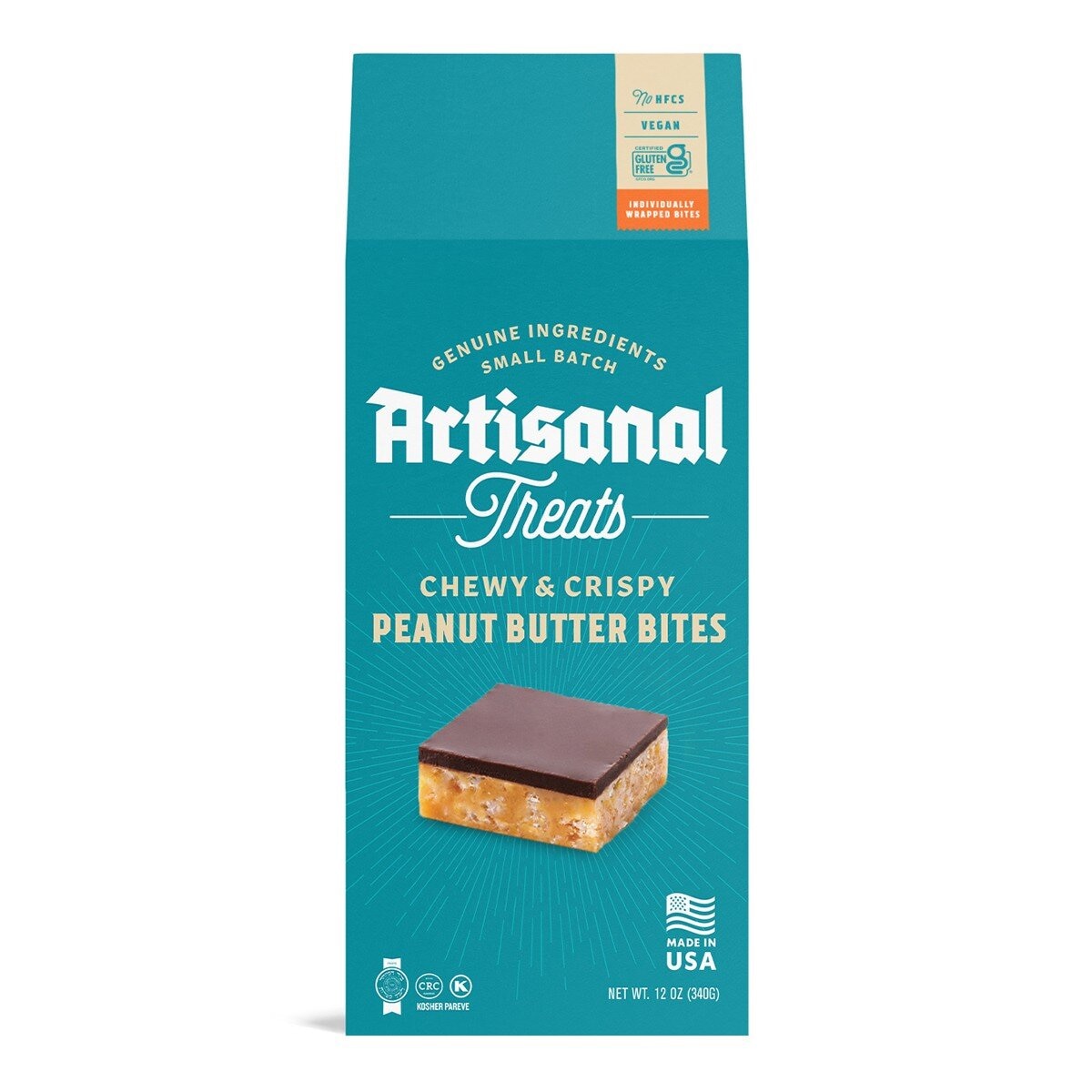 Artisanal Treats 可可花生軟酥糖 340公克