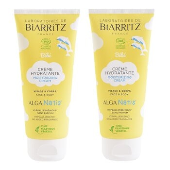 Laboratoires de Biarritz 嬰幼兒按摩舒緩保濕乳 100毫升 X 2入