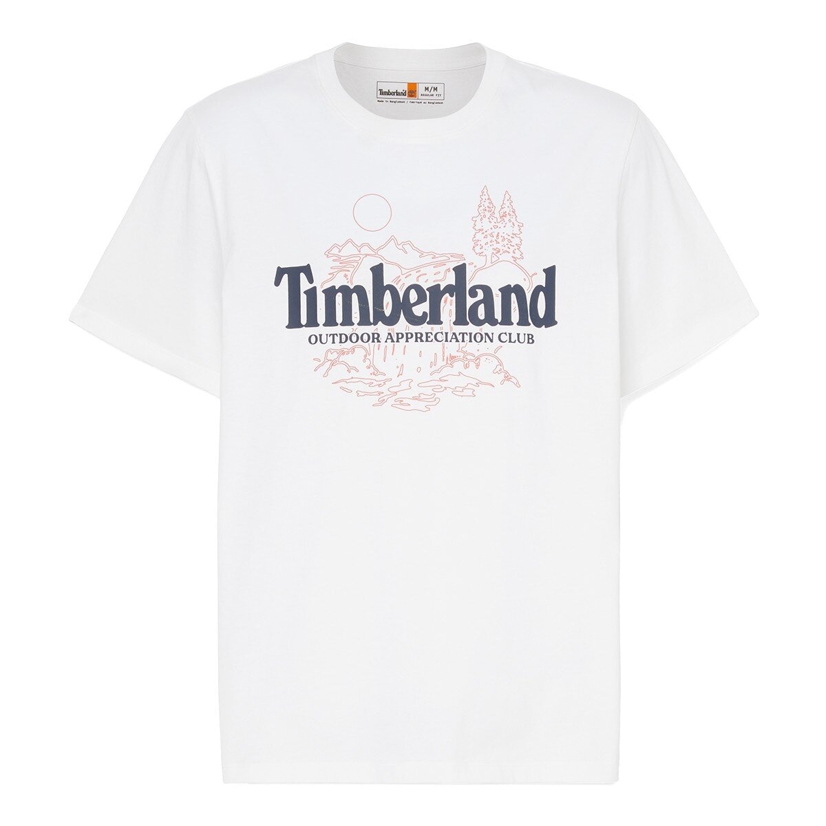 Timberland 男短袖上衣 白色