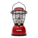 Camelion 復古充電式800流明LED露營燈 紅