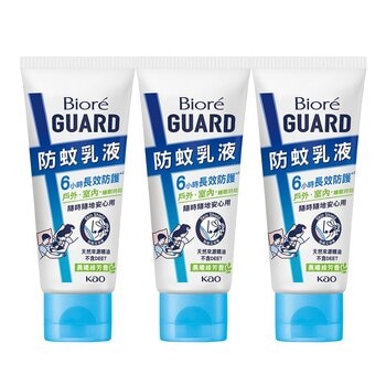 Biore 蜜妮 Guard 防蚊乳液 晨曦綠芳香 100公克 X 3入組