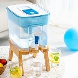 Brita 桌上型濾水箱 8.2公升 + 木架 附八入 Maxtra Pro 濾芯