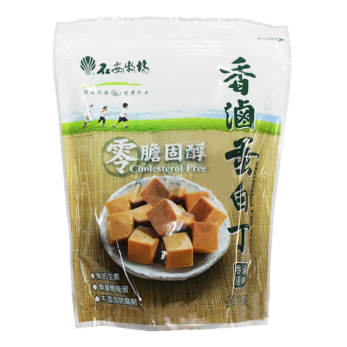 石安牧場 冷藏香滷蛋白丁 100克 X 6入 石安牧場 冷藏香滷蛋白丁 100克 X 6入