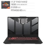 ASUS TUF Gaming A17 17.3吋電競筆電 御鐵灰 FA707NU-0052B7535HS