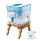 Brita 桌上型濾水箱 8.2公升 + 木架 附八入 Maxtra Pro 濾芯