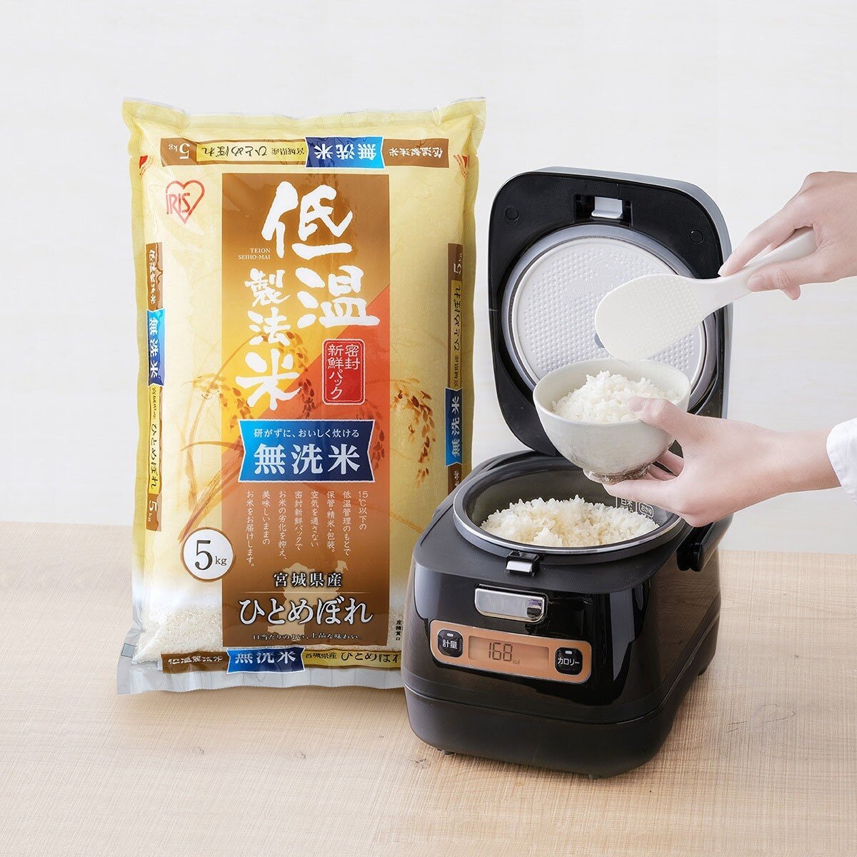 IRIS OHYAMA 低溫製法無洗米 5公斤