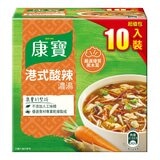 康寶 港式酸辣濃湯 46.6公克 X 10包 康寶 港式酸辣濃湯 46.6公克 X 10包