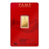 PAMP 蛇年彌月黃金條塊 999.9純金 5公克