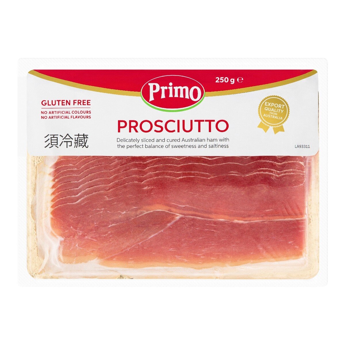 Primo 義式生火腿片 250公克