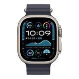 Apple Watch Ultra 2 LTE 49公釐 原色鈦金屬錶殼 附海軍藍 海洋錶帶