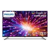 飛利浦 55吋 4K UHD MiniLED 120Hz Google 顯示器 55PML8969