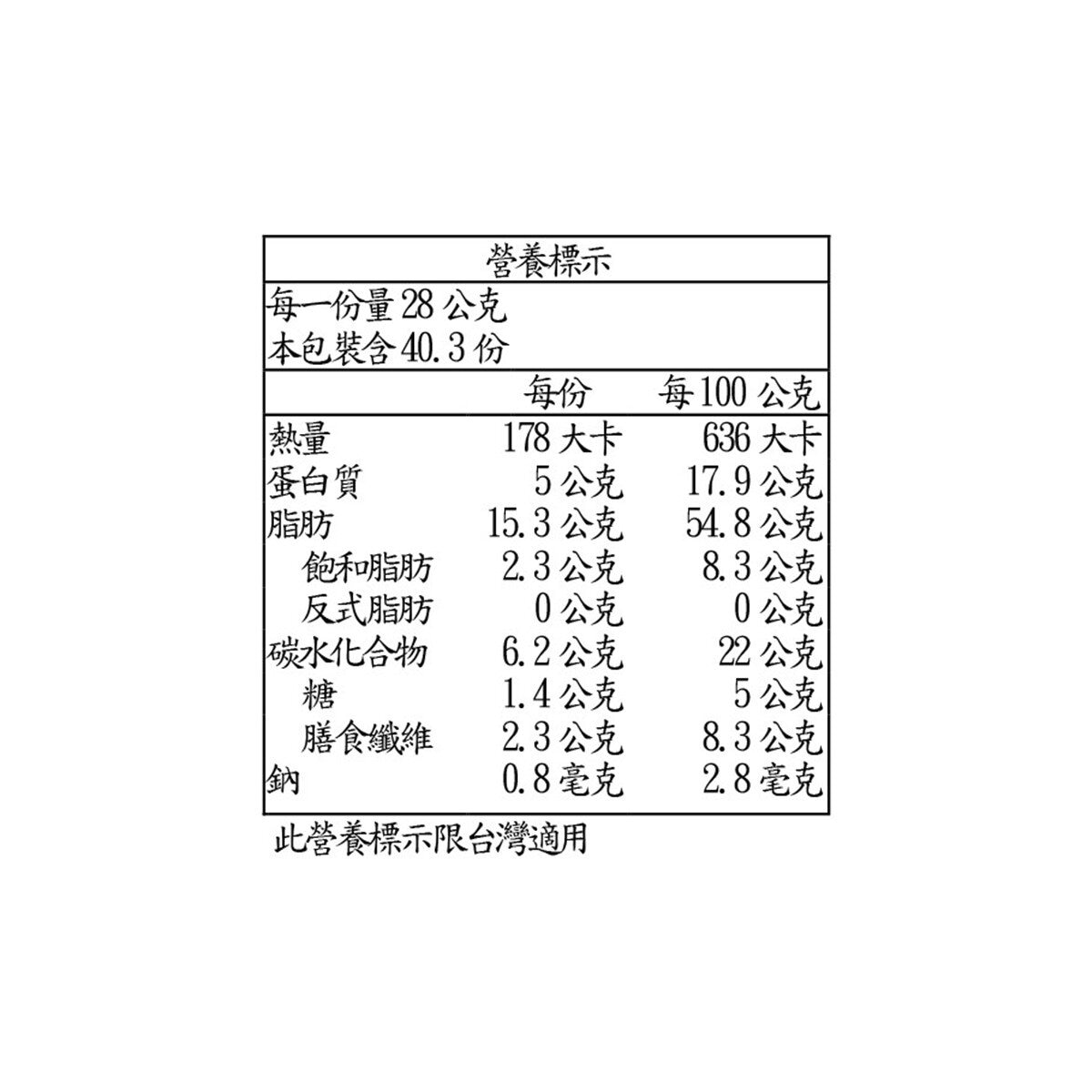 科克蘭 無調味綜合堅果 1.13公斤 科克蘭 無調味綜合堅果 1.13公斤