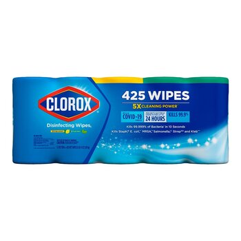 Clorox 高樂氏 萬用清潔擦拭濕巾 85張 X 5入