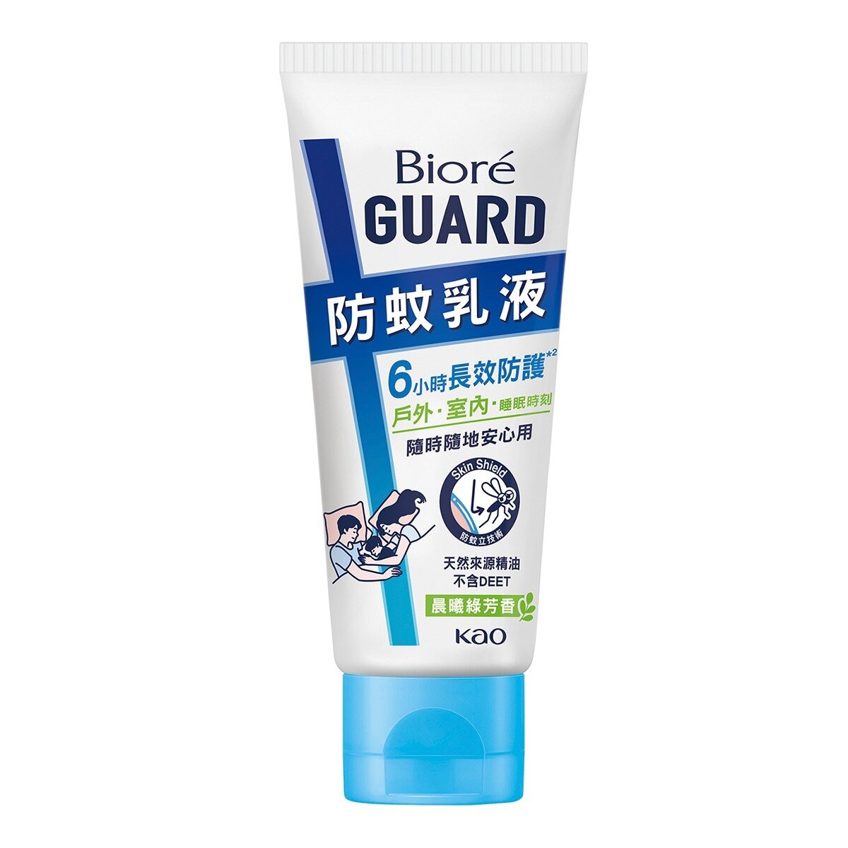 Biore 蜜妮 Guard 防蚊乳液 晨曦綠芳香 100公克 X 3入組