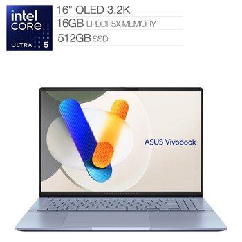 ASUS Vivobook S 16 OLED 16吋 EVO文書筆電 S5606MA-0118B125H