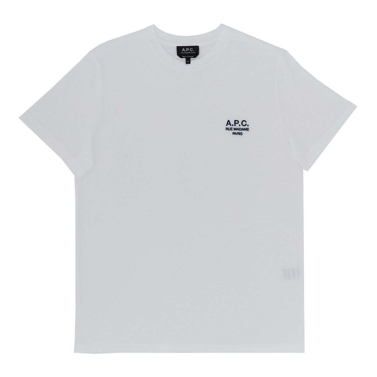 A.P.C. 男短袖圓領上衣 白色