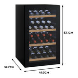 Vintec 獨立式單溫紅酒櫃 35瓶 VWS035SBA-X