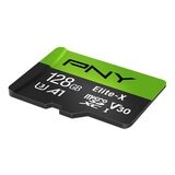 PNY 128GB Elite-X MicroSD U3/V30/A1 記憶卡含SD轉接卡 2入