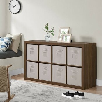 Bayside 八格抽屜儲物櫃 棕色 Bayside 八格抽屜儲物櫃 棕色