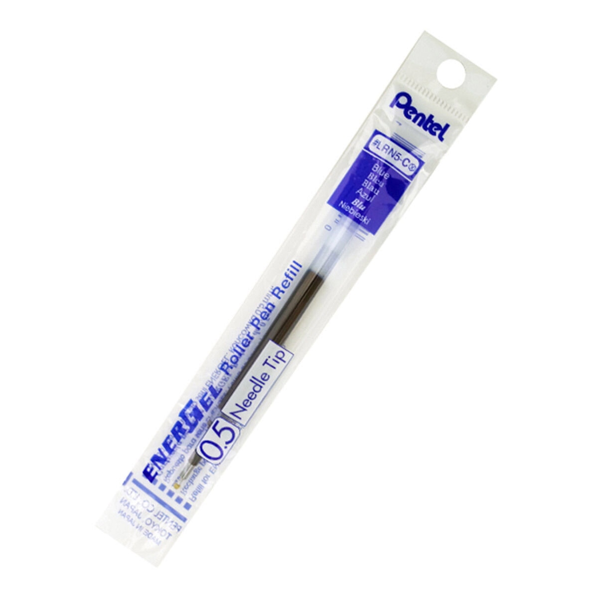 Pentel LRN5 極速鋼珠筆通用筆芯 0.5公釐 X 24入 藍