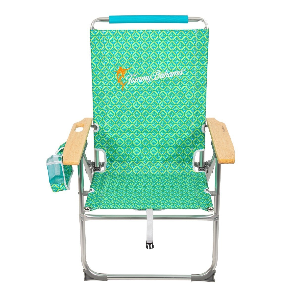 Tommy Bahama 可調式高背海灘椅 綠色